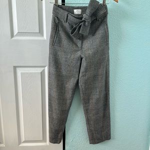 Aritzia Wilfred Tie Front Wool Pants